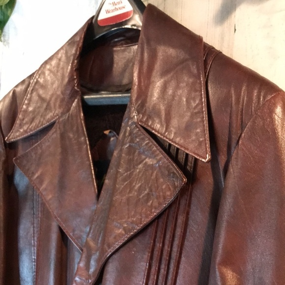 Vintage Imperial Leather Jacket Coat - Picture 6 of 14